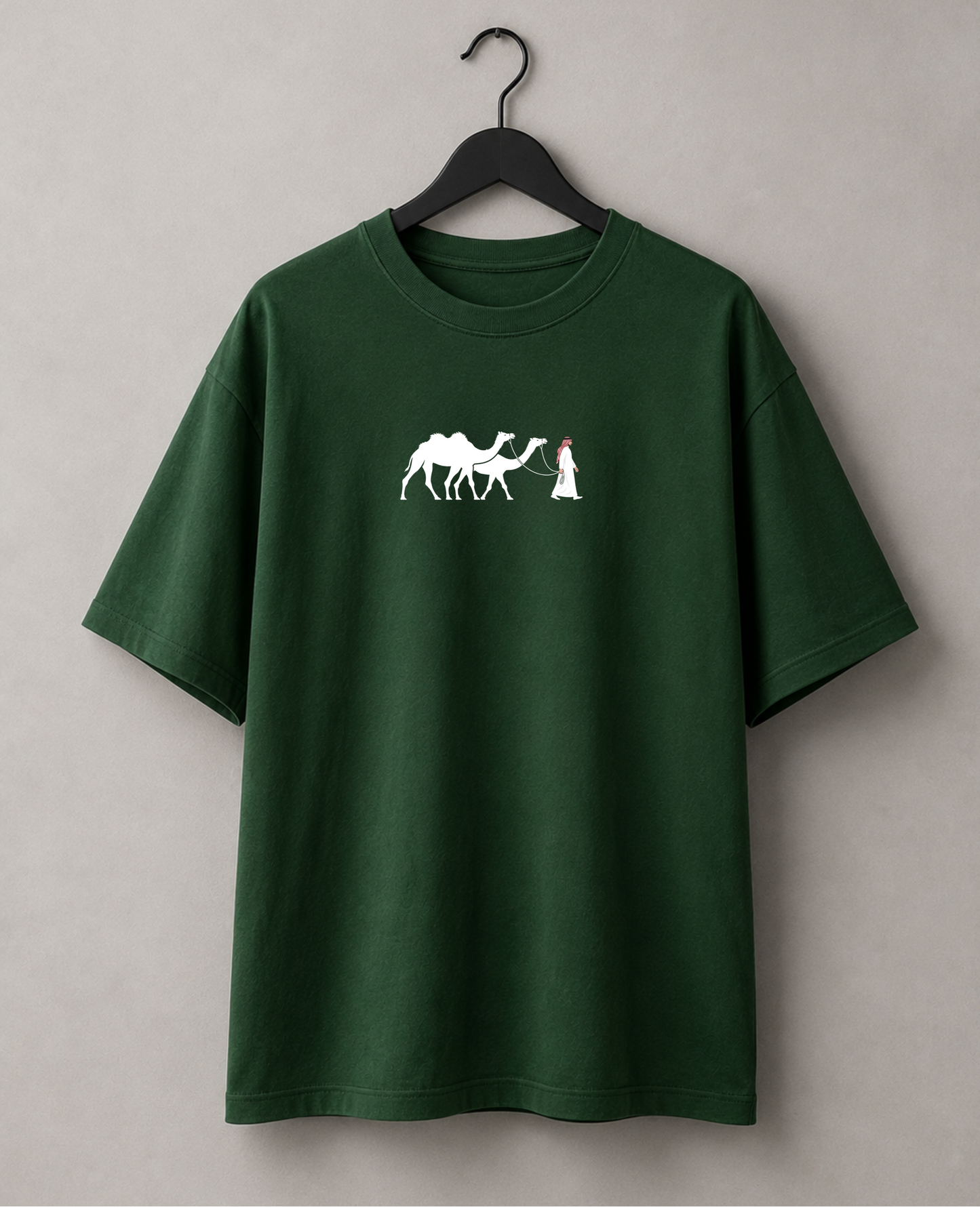 Camel Era Oversized Classic T-Shirt 240 GSM