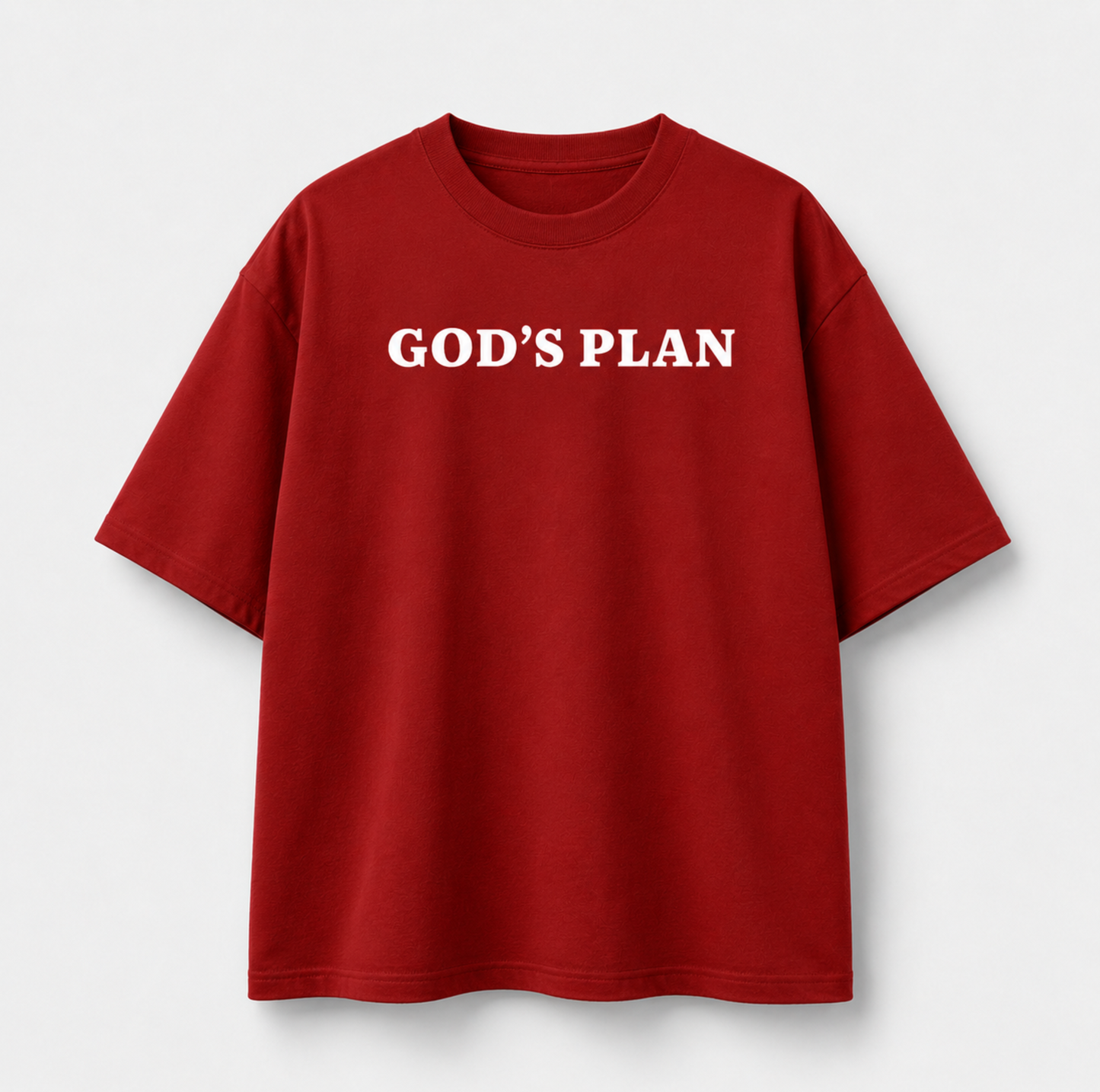 God's Plan Unisex Oversized Classic T-Shirt 240 GSM