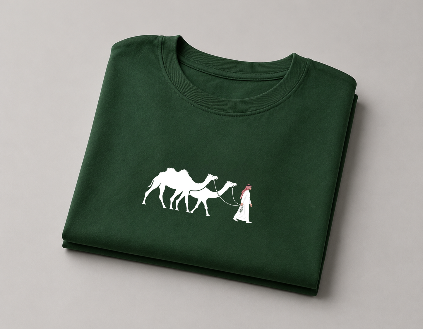 Camel Era Oversized Classic T-Shirt 240 GSM