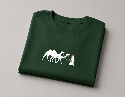 Camel Era Oversized Classic T-Shirt 240 GSM