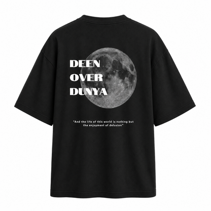 Deen Over Dunya | Oversized T-Shirt