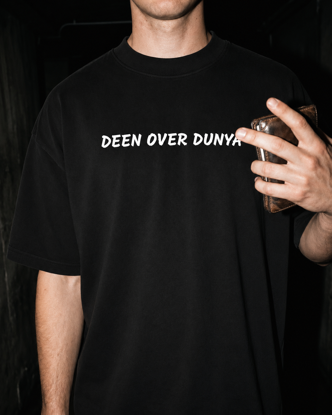 Deen Over Dunya | Oversized T-Shirt