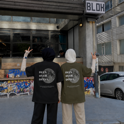 Deen Over Dunya | Oversized T-Shirt
