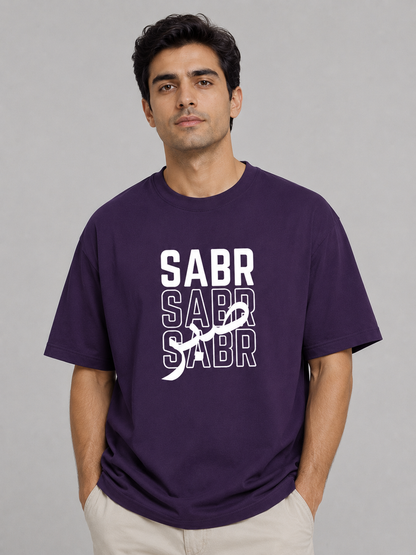 SABR Unisex Oversized Classic T-Shirt 240 GSM