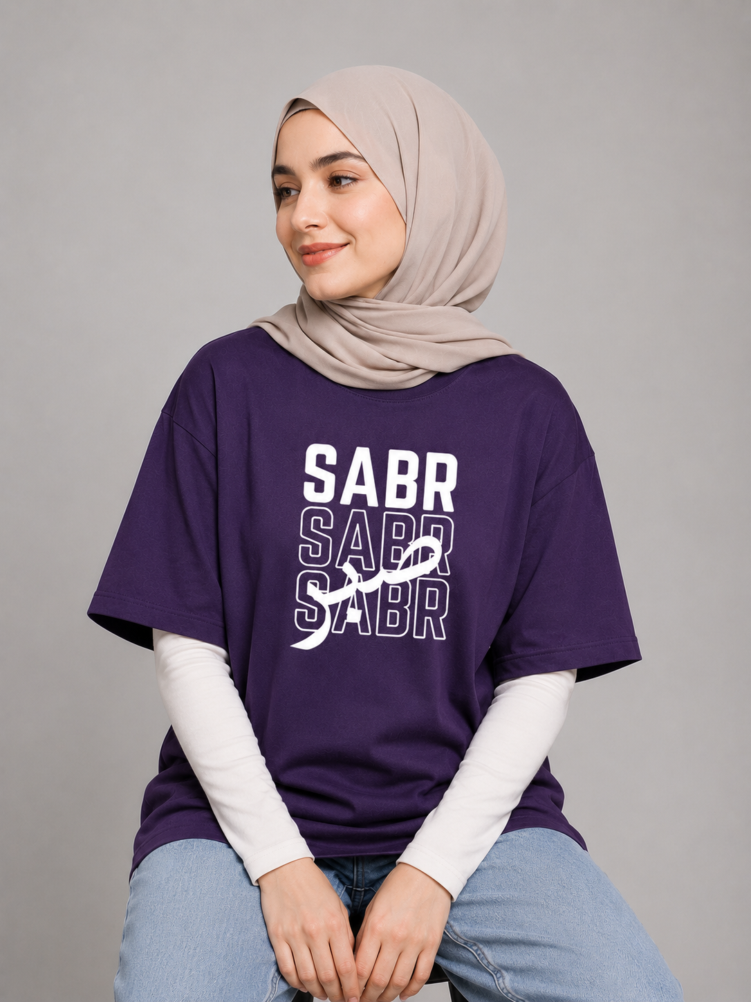 SABR Unisex Oversized Classic T-Shirt 240 GSM