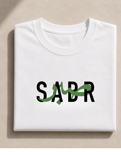SABR Oversized Classic White T-Shirt